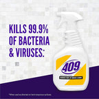 Formula 409 Multi-Surface Cleaner, Spray Bottle, Lemon Fresh, 32 Fluid Ounces, Pack of 3