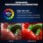 12 Pack 6 Inch LED Recessed Ceiling Light with Night Light| 5CCT Dimmable 2700K-5000K| RA90 1050LM 12W 120V| Ultra-Thin High Brightness Canless Wafer Downlight with Junction Box| IC ETL FCC