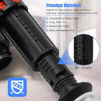 Jamini Toilet Fill Valve Replacement Kit, Quick-Install Inlet Valve with Connector & Refill Tube, Fixes Slow Filling, Leaks, Noisy Tank, Universal for Most Toilet Tanks