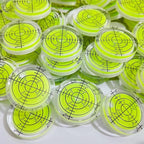 6Pcs Circular Bubble Spirit Levels 32x7mm Degree Mark Round Level Bubble Leveling Tool Measuring Layout Tools