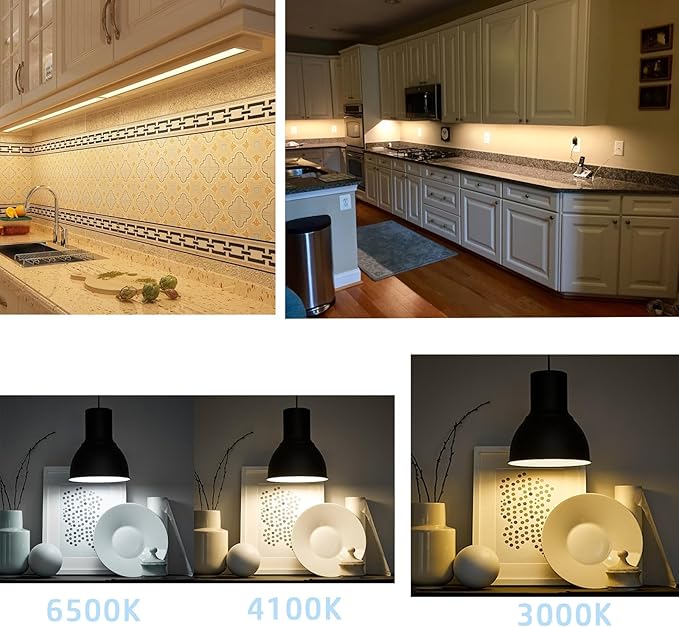 6pack F21T5/830 21Watt 34 inch Fluorescent Light Bulb, T5 3000K Soft White Linear Tube, F21T5/21W/830 Warm White Replacement for Under Counter Fixture