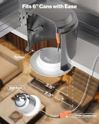 Sunco 24 Pack 6 Inch LED Recessed Light Retrofit, Can Lights for Ceiling, 1700 LM High Brightness, Selectable CCT 2700K/3000K/4000K/5000K/6000K, 17W=120W, Dimmable, Baffle Trim, Damp Rated UL