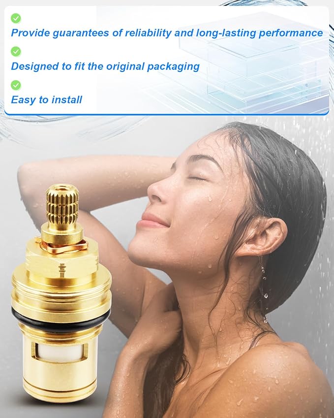 Ceramic Cartridge Assembly 013788-45 Fit for T&S Brass Faucets, Cold Ceramic Cartridge Assembly 20I-125PSI 40-140F