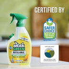 Mean Green Refillable Ultra Powered CONCENTRATE Multi Purpose Cleaner, Citrus & Green Tea, 14.3 fl oz 2-Pack