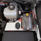 GLOSO Circuit Breaker E94 Panel Mount T1 Auto Reset for Marine Automotive Truck (150A)