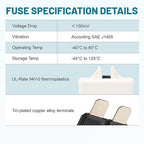 NuIth Manual Reset Mini Fuse Circuit Breakers 25A, E39 Low Profile ATO/ATC Circuit Breaker Blade Fuse 12V-32V DC 25A Re-settable Standard Blade Fuses for Car Truck RV Marine (2PCS-25A)