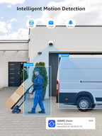 ANNKE 4K PoE Security Camera System with Audio Recording, 8 Channel 12MP H.265+ NVR with 4Pcs 8MP IP Turret Cams, Wide-Angle, IP67 Waterproof, Smart Dual Light, AI Human&Vehicle Detection(2TB HDD)