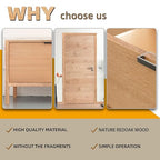 GSCIT Club Red Oak Edge Banding, 5/8 inch x 100ft roll of Veneer Edge Banding -Pre-glued Flexible, Real Wood Tape Banding for Cabinet Repair Furniture Restoration