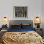 Modern Wall Sconces Set of Two Black Wall Sconces Indoor Wall Lamp Crystal Wall Light Wall Mounted Room Sconce Wall Lighting Bathroom Vanity Light Fixtures