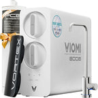 VIOMI® 800G Reverse Osmosis System, NSF/ANSI 372&53&42 Certified, 9 Stage & 48 Months Filter, 3:1 Tankless RO Water Filtration System Under Sink, Smart LED Reminder, Incl. 1 Extra Filter