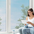 Windows Screen Replacement and Screen Door Repair Kit, 6Pcs Window Screen Fiberglass Mesh Kit - Window Screen & Screen Door Mesh & Screen Porch Repair Kit (Gray, 59" x 106")