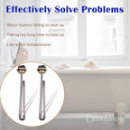 2 Pack Titanium HE 55220 Water Heating Element,for EcoSmart ECO POU6 ECO8 ECO11 Rheem, Eemax, Richmond element for water heater,Electric Tankless Water Heater Element Replacemen,5.5kW 220V or 6kW 240V