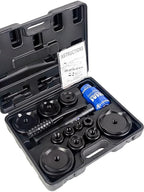 AMZCNC Hydraulic Knockout Hole Punch Driver Kit 1/2 to 4 inch Electrical Conduit Hole Cutter Set KO Tool Kit Metal Sheet Puncher (12TON(1/2"~4"))