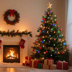 C7 Replacement Bulbs, 25 Pack Multicolor LED Christmas Light Bulbs, E12 Candelabra Base for Indoor/Outdoor String Lights, Xmas Tree, Patio, Holiday Party Decor