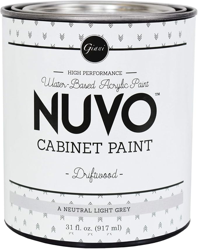 Giani Nuvo Cabinet Paint, Driftwood (Quart)