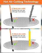 32 Inch Snake Drain Hair Removal Tool (6 Pack), Anti-Break Metal with Nylon Coating Sink Snake, Drain Cleaner Hair Catcher Remover for Shower, Bathroom Sink Tub