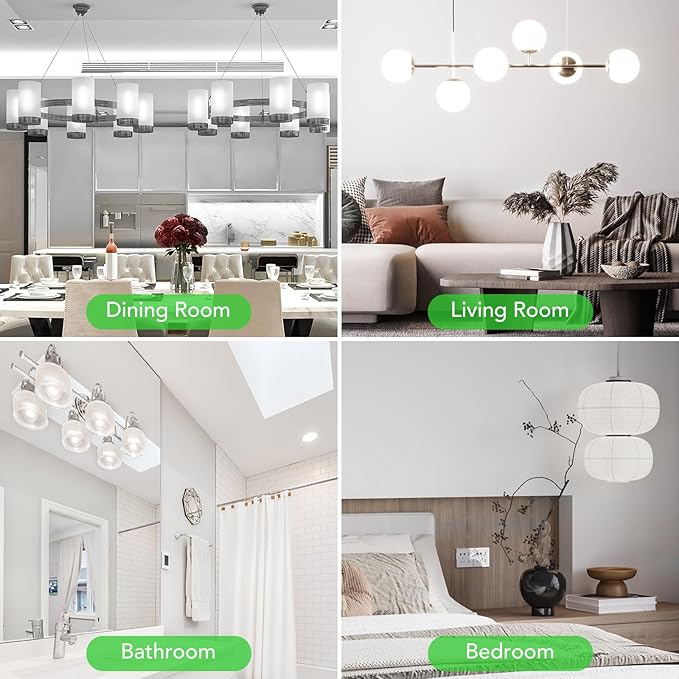 BUBO G9 LED Bulb 6000K Daylight 430 Lumens, 3W Equivalent 40W T4 G9 Halogen Replacement, 360°Beam Angle 120V Non-Dimmable No-Flicker G9 Light Bulbs for Crystal Chandelier Lighting, 20 Pack