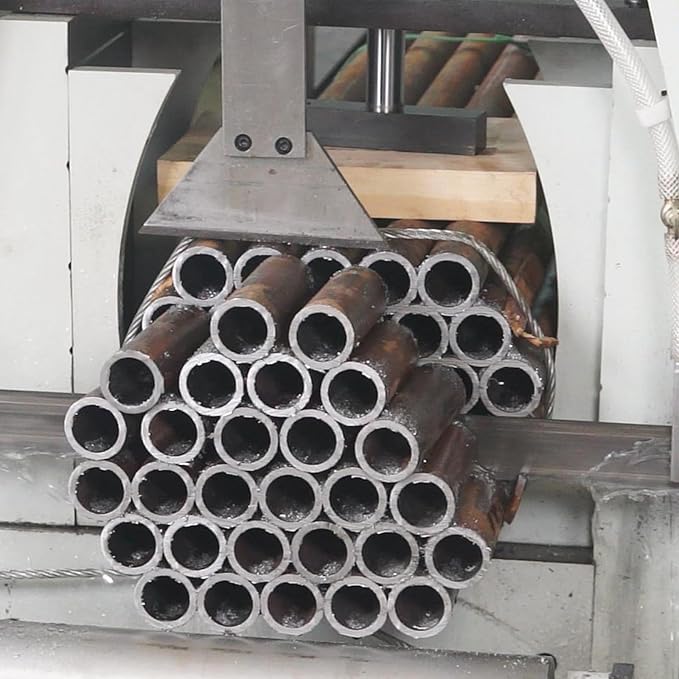 KAKA Industrial Metal Bandsaw 15.7 Inch Capacity Double Column Horizontal Band Saw Hydraulic Control Semi-Automatic for Metal Fabrication Shops,Industrial Workshops TGK-16A