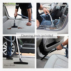 VacuMaid GV50BPRO Professional Wall Mounted Garage and Car Vacuum with 50 ft. Hose and Tools