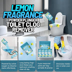 Toilet Bowl Cleaner Powder - Self-Activating Toilet Cleaner for Stubborn Stains & Limescale, Deep Cleaning Foam with Lemon Fragrance, Safe Toilet Cleaning Supplies (4 Packs × 3 oz)