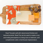 Country Chic All-in-One Chalk Paint for Furniture, Cabinets, Home Decor, Eco-Friendly, Matte Finish, Built-In Primer & Top Coat for Wood, Metal - Road Trip (Tan) - 4 oz (118 ml)