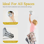 Par30 Halogen Flood Light Bulbs120V 75W, Halogen Long Neck Bulb, 2700K Warm White Dimmable High Brightness, Great for Accent Lighting, Tracking, Recessed Bulb