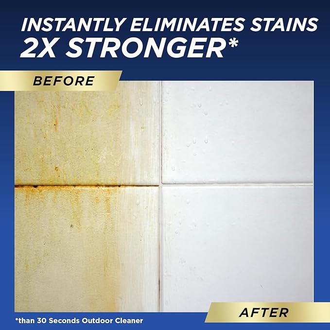 30 SECONDS Pro Mold and Mildew Stain Remover | Scrub Free | Brighter Results Instantly | Ready To Use | 32 Fl. Oz.