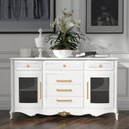 10 Pack 5 Inch(128mm) Hole Center Modern Brushed Champagne Bronze Cabinet Pull Handle Timeless Vanity Drawer Pull Handle Classic Cabinet Hardware for Kitchen Bathroom, Champagne(5x10)