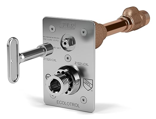 Zurn Z1321-CXL-6 Z1321-CXL Exposed Wall Hydrant, Lead-Free, 6"