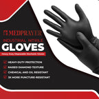 Industrial Nitrile Gloves – Heavy Duty Latex & Powder Free Disposable Gloves with Diamond Texture