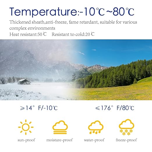 Low Voltage Landscape Lighting Cable 18/2 SPT-1W Bulk Lamp Cord 300-Volt 18-Gauge 50-feet Spool Black UL Listed