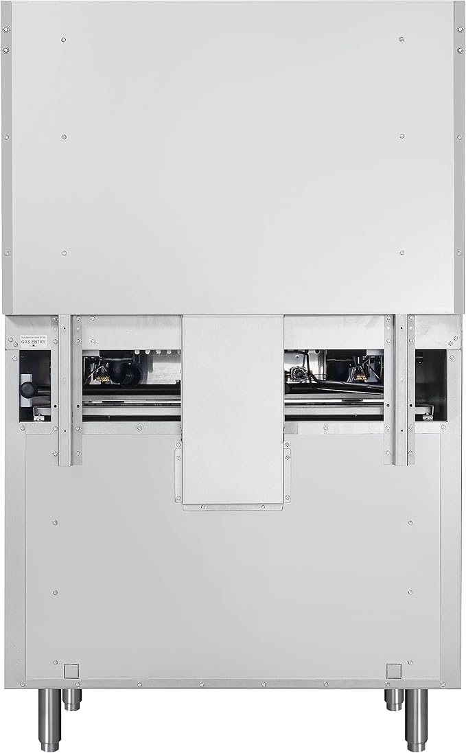 KoolMore KM-CR36-NG 36 in. 6 Burner Commercial Natural Gas Range with Oven, Solid Black