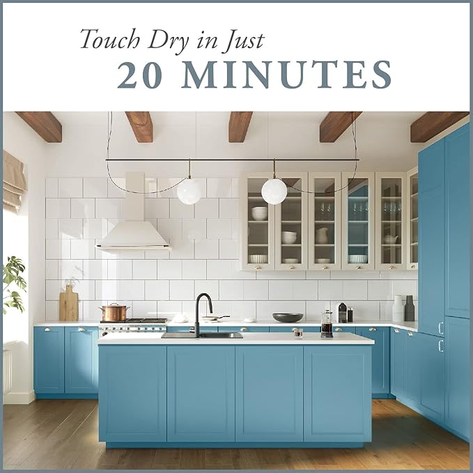 AMY HOWARD AT HOME Chalk-Based One Step Paint for Furniture, Cabinetry, Decor, Finish, and More | No Stripping, Sanding, or Priming | Medium Base | 32 Ounce | Vintage Affliction