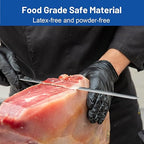 JMU Nitrile Gloves Medium, 3.5Mil Disposable Nitrile Exam Gloves Latex Free Powder Free, 4000 Pcs