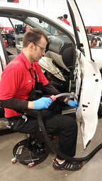 VaccuFlex Wet/Dry Vacuum Attachment Kit - Universal Adapter for Unreachable Areas with Flexible Tubing