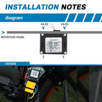 GLOSO J Type Toggle Hydraulic Magnetic Single Pole Circuit Breaker AC/DC Manual Reset Switch Yachts Campers Caravans White Toggle, 25A, J1P