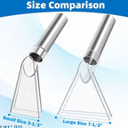 Happy Tree Hand Tool with Large 7-1/2" Clear Head for Upholstery & Carpet Cleaning, Turn Wet-Dry Vac into an Extractor, Detailing Wand Extractor Vacuum Cleaner