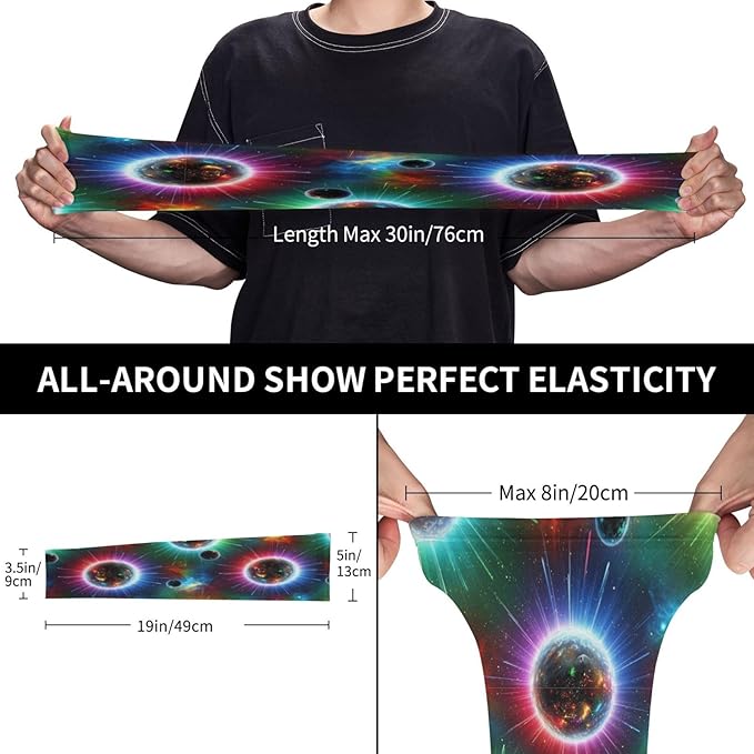 Men Women Anti-Slip Cooling Arm Sleeves Comfortable Sunshade for Summer Sports