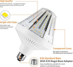 1200W Equivalent Led Corn light bulbs,18000 Lumen LED Corn Bulb 120W 5000K Daylight White Lamp,E26/E39 Medium Mogul Base,2-Pack Large Area Lights For Outdoor Indoor Garage Warehouse Factory Workshop