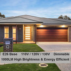 Vinaco Halogen PAR30 Long Neck 75W 120V 1000LM, 6 Pack High Output Halogen PAR30 Dimmable 3000K Warm White with E26 Base, Long Lifespan Long Neck Flood Light Bulb with CRI100 for Tracking Lighting