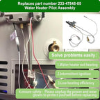 233-47845-05 Water Heater Pilot Assembly Compatible with Bradford White Water Heater,233-47845-05 Pilot Assembly Replace for 415-47845-05,233-47845-02A,233-47845-03