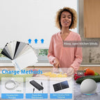 Motorized Blinds with Remote Cordless Automatic Motorized Shades Custom Blinds for Windows Smart Curtains Compatible with Alexa Google Home(,Fabric Samples)