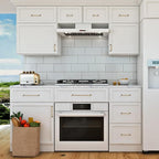 JOY DECOR Cabinet Pulls – 3 Inch Hole Center, Antique Brass, 20 Pack, Zinc Alloy Cabinet Handles for Drawers & Cupboard – Vintage Style Hardware for Kitchen, Bathroom, Dresser, Furniture Makeover