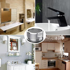 6PCS Faucet Aerator Bathroom Sink Standard Replacement Parts with Brass Shell 15/16 Inch 24mm External Thread Aerator Faucet Filter with Gasket and Wrench Suitable for Kitchen and Bathroom