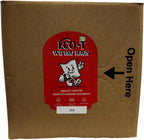 25Lb Box Eco-T Paint Rags - White T-Shirt Material, 100% Recycled, Eco-Friendly, High Absorbency, Low Lint, Low-Cost, Painting and Cleaning Cloth