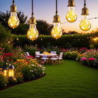 3 Pack A19 Edison Light Bulbs 60W, Warm Amber, E26 Base Dimmable Vintage Bulbs for Decorative Lighting & Home Decor