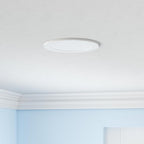 Ensenior 16 Pack 6 Inch LED Recessed Ceiling Light, Dimmable, 4000K Cool White, 1050LM 12W 120V, High Brightness Canless Wafer Downlight - ETL&FCC&IC