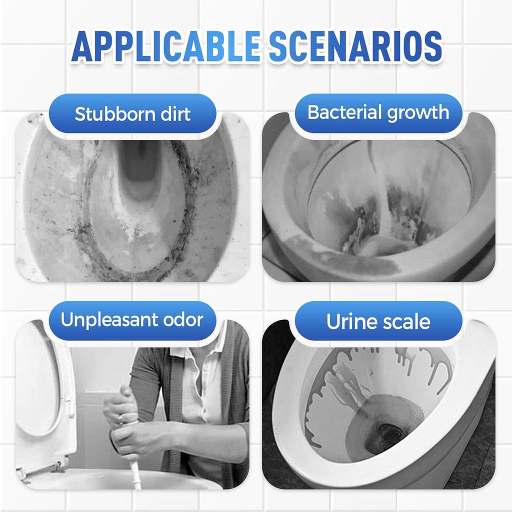 Foam Toilet Cleaner, 2026 Upgeade Powerful Toilet Bowl Cleaner, Advanced Bathroom Cleaner for Home, Powerful Instant Bowl Cleaners for Toilets Squatting Pans (3)