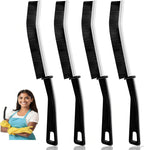 4 PCS Crevice Cleaning Brush,Hard Bristle Crevice Cleaning Brush,Crevice Cleaning Tool is Effective to Clean The Small Gap of Kitchen, tolilet and Windows.