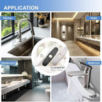 10 Inch Sink Faucet Hole Cover Deck Plate, 304 Stainless Steel Escutcheon Plate for 1 or 3 Hole Kitchen or Bathroom Sink Faucet, Matte Black Finish for Pull Down/Pull Out and Mixer Tap